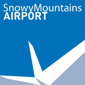 Snowy Mts Airport Logo