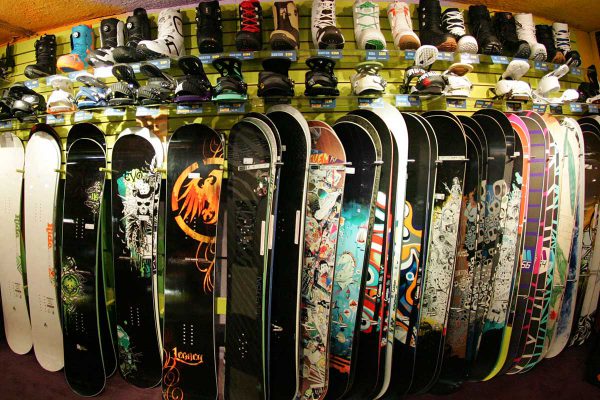 Snowboards and Boots in store
