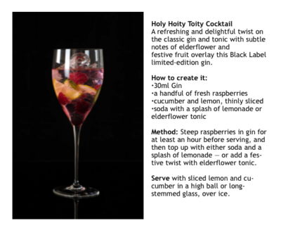 wildbrumby gin holy hoity toity cocktail