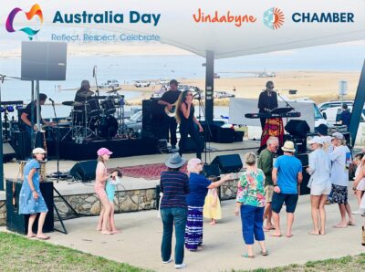 Australia Day Rocking the Lake Jindabyne Snowy Mountains 1