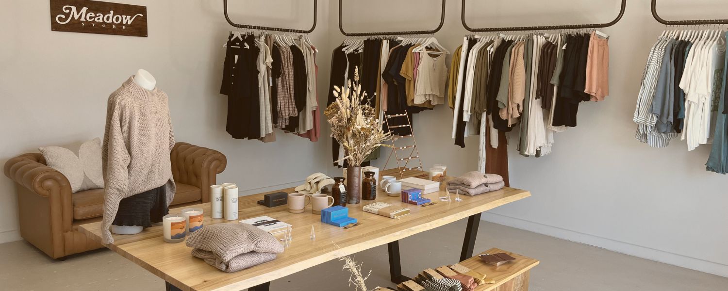 Meadow Store Shopping Experience Leesville Jindabyne NSW Samantha Denford Sustainable Clothing Colour Analysis Studio.jpg