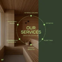 Which one are you most excited about? - Private Infrared Saunas - Ice Baths - Float Tank - Therapy Services - Compression Garments - Traditional Sauna