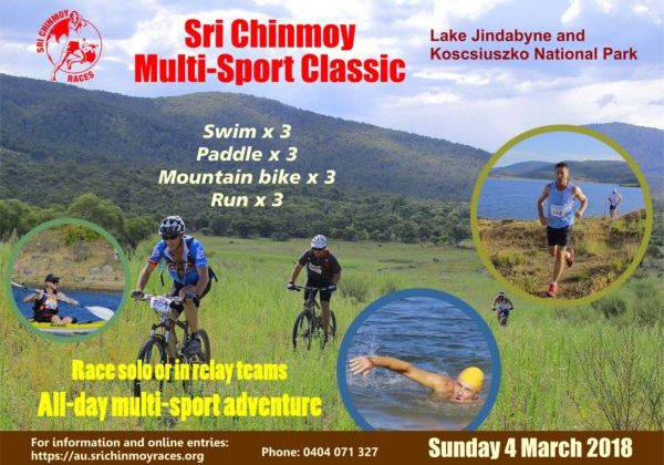 Sri Chinmoy Multi-Sport Classic Jindabyne 2018