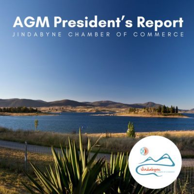 2023 agm jindabyne chamber presidents report